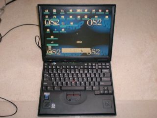 IBM Thinkpad 600 Laptop with OS/2 WARP 3 and DOS Dual Boot,  Very Rare 2