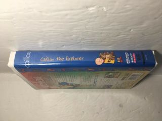 Caillou,  Caillou The Explorer VHS 1st Time On Video Rexy Teddy Gilbert 2000 Rare 3