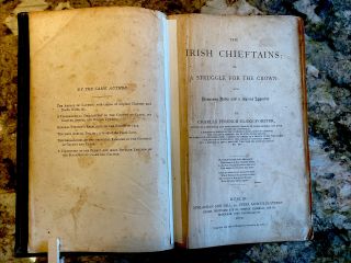 1872 RARE 1st - Irish Chieftains Struggle for the Crown by Blake - Forster IRELAND 3