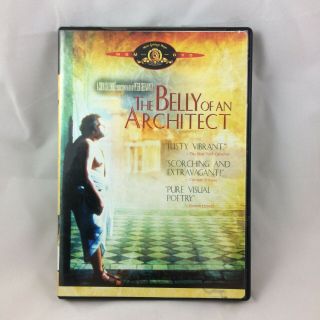 The Belly Of An Architect Dvd Rare Oop