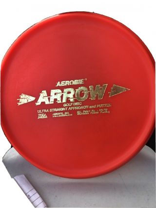 Aerobie Arrow Rare Ultra Straight Approach And Putter