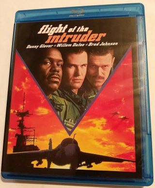 Flight Of The Intruder Blu - Ray 2010 Lionsgate 1991 Danny Glover Defoe Rare Oop