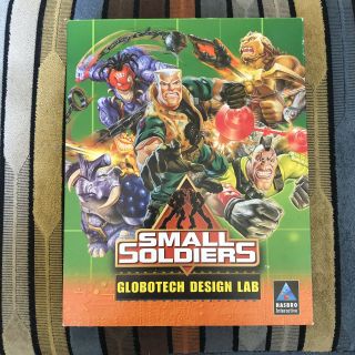 Small Soldiers - Globotech Design Lab - Pc - Big Box Game - Rare - Hasbro