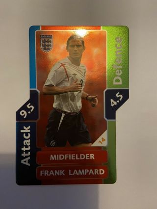 Topps Match Attax 2006 World Cup Frank Lampard Rare 14 Rookie Card