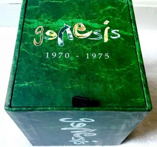 Genesis 1970 - 1975 Remixed And Remastered 10 - Disc Cd/dvd Box Set - - Rare