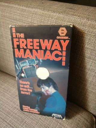 The Freeway Maniac Vhs Media Horror Slasher Gore Very Rare Htf