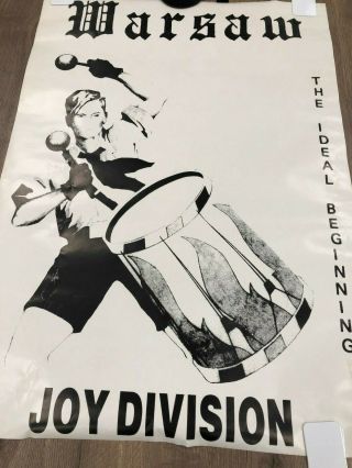 Very Rare Promo Poster For Warsaw 