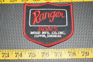 Vintage Ranger Bass Boats Fishing Patch