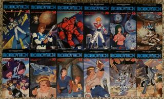 Robotech VHS FHE Complete Set Volumes 1 - 42,  Sentinels RARE OOP 4