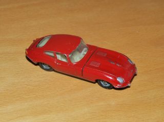 Rare Vintage Mini Dinky Diecast 1/65 Scale E - Type Jaguar No.  11