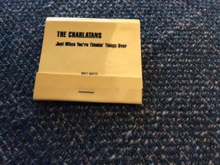 The Charlatans - Just When You’re Thinkin’ Things Over Promo Matches Rare