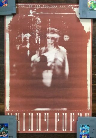 Vintage Skinny Puppy Poster Early 80s Promotional Promo Rare Unhung Nos Canada