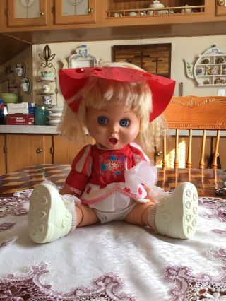 Rare Vintage 1990 Galoob Baby Faced Doll So Surprised Susie 2