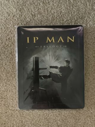 Ip Man Trilogy Steelbook Blu Ray Rare Oop