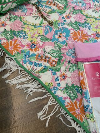 Lilly Pulitzer for Target Nosey Posey 2 Person Hammock RARE 5