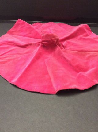 Vintage Vogue Jill Doll Hot Pink Velvet Strapless Party Dress Tagged