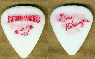 Lynyrd Skynyrd Gary Rossington Guitar Pick Authentic Concert Memorabilia Rare