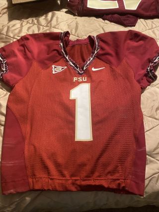 Florida State Seminoles Game Jersey 1 Very Rare.  Straight From Player Gamer