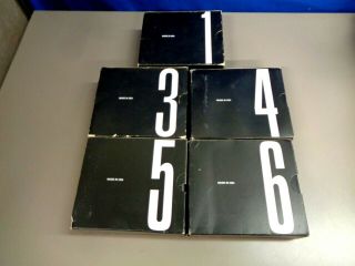Rare 1991 Depeche Mode Singles - 6 Box Cd Set - Missing Box 2