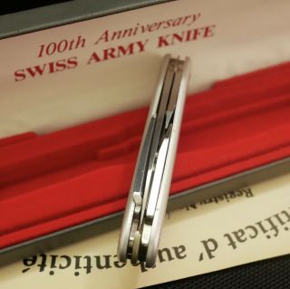 Wenger 100th Anniversary Swiss Army Knife Alox Limited Edition RARE Victorinox 6