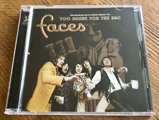 The Faces " Too Drunk For The Bbc " Rare Cd Live London 2/8/1973 - Vintage Masters