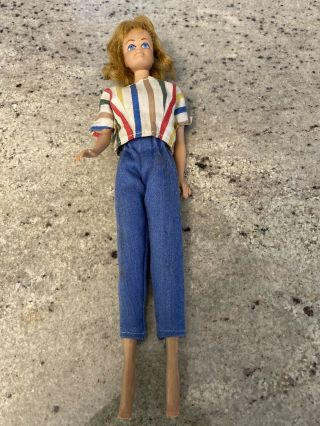 Vintage Midge 1962 Barbie Doll Blonde Hair