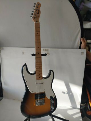 2005 Fender Squier 51 Electric Guitar.  2 Color Burst.  Rare.