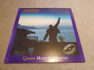 Queen Made In Heaven 1995 Hmv Shop Display Promo Card Very Rare