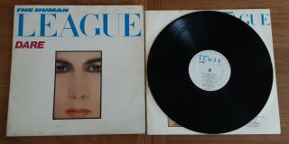 The Human League - Dare - Rare Uk 12 " Vinyl Lp Gf Sleeve