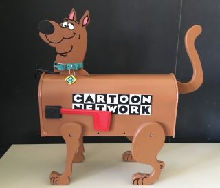 “rare” Scooby Doo Cartoon Network Promotional Full Sized Mailbox