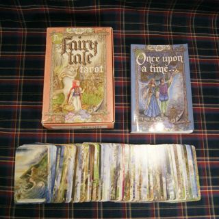Fairy Tale Tarot Cards First Edition Lisa Hunt Once Upon A Time Rare Oop