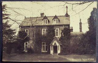 Rare Real Photo Postcard The Rectory Medstead Village - Alton Hampshire 1928