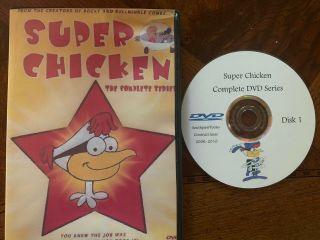 Chicken Complete Dvd Series 1 Disc - Creators Of Bullwinkle & Rocky - Rare