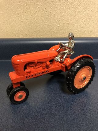 Antique Arcade Allis - Chalmers Wc Toy Tractor Rare Find - Restored