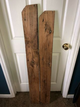 Rustic Barn Wood Rare Wormy American Chestnut Lumber 5/8 " Rough Cut Board Craft