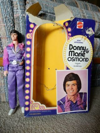 Vintage 1976 Mattel Donnie And Marie Osmond Doll Featuring Donny Osmond
