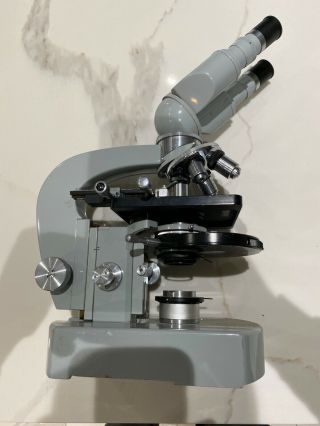 Tiyoda Microscope All The Objectives,  Rare Phase Contrast Condenser,  Usa Only