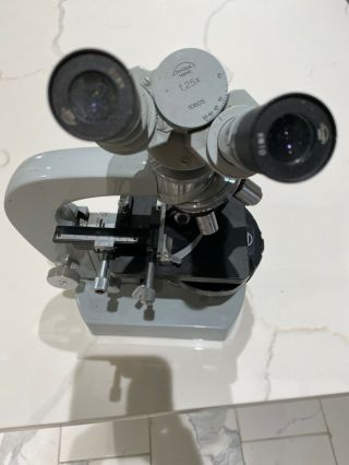 tiyoda microscope all the objectives,  rare phase contrast condenser,  USA only 3