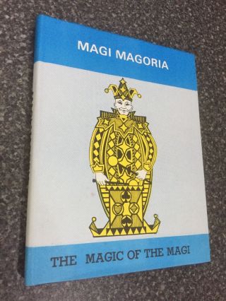 (v) Rare Vintage Magic Trick Book Magi Magoria By The Order Of The Magi