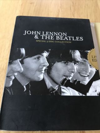 John Lennon & The Beatles: Rare And Unseen Interviews - Rare Dvd & Two Cd’s