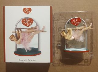 Carlton Cards Heirloom I Love Lucy Ornament 2007 The Ballet Rare Lucille Ball