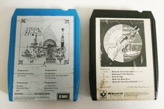 Rare Pink Floyd - Wish You Were Here,  Pink Floyd - Relics - 8 Track Tapes