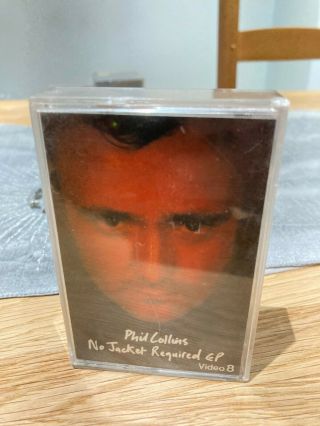 Ultra Rare - Video8 Tape/cass - Music Video - Phil Collins - No Jacket Required