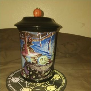 Neca Nightmare Before Christmas Lock,  Shock & Barrel Ceramic Cookie Jar Rare