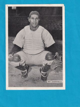 1954 All Star Photo Pack Roy Campanella Brooklyn Dodgers Rare