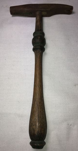 Old Vintage Jeweler Tools Machinist Rare Small Size Hammer Hand Forged