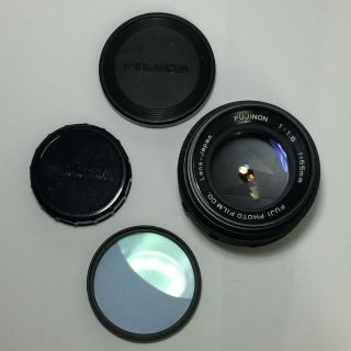 Fuji Fujinon 55mm F/1.  6 M42 Screw Mount Mf Lens,  Ultra Rare,  Magical Bokeh