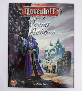 Ad&d Dungeons And Dragons Ravenloft Module Vecna Reborn,  Very Rare Tsr Book 9582