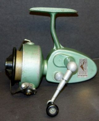 South Bend 606 - Matic Spinning Reel French Made Antique Fishing Tackle Htf