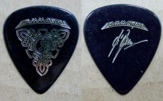 Gamma Ray Kai Hansen Guitar Pick Authentic Concert Stage Tour Helloween Rare